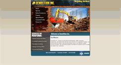 Desktop Screenshot of cincinnatidemolition.com